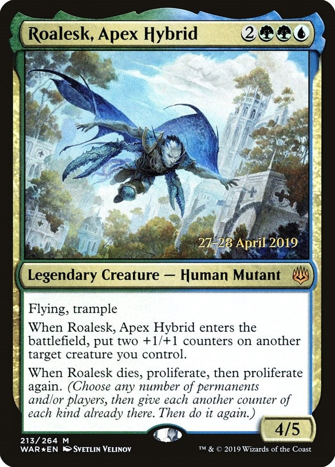 Image for Roalesk, Apex Hybrid (213) [Prerelease Cards] - Magic: The Gathering