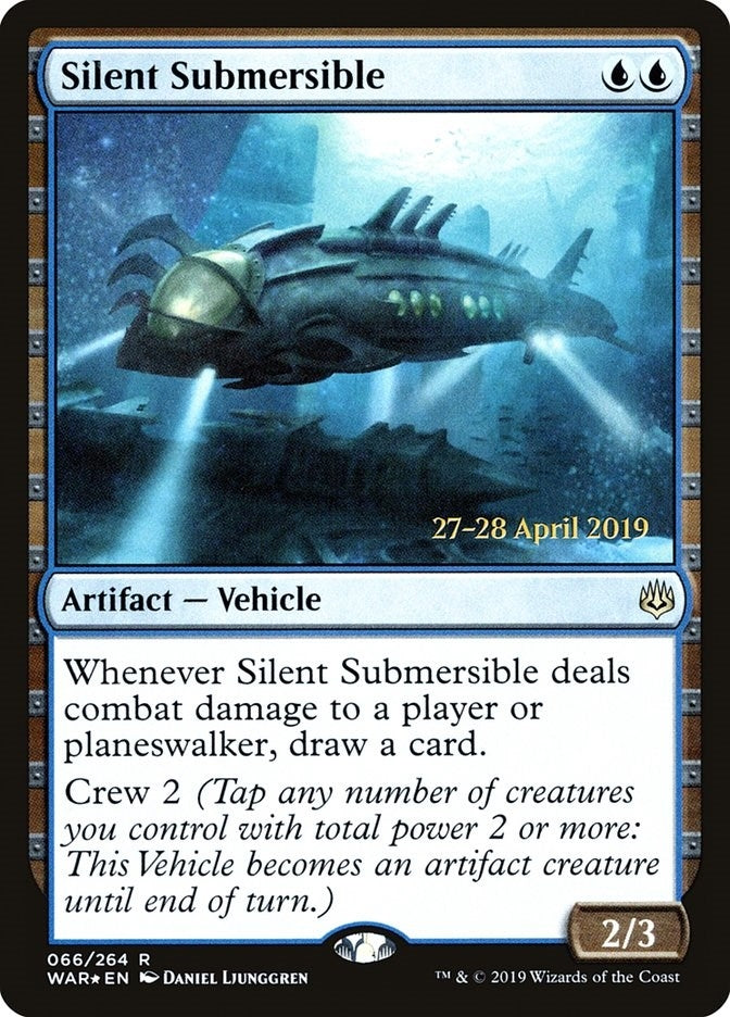 Image for Silent Submersible (66) [Prerelease Cards] - Magic: The Gathering