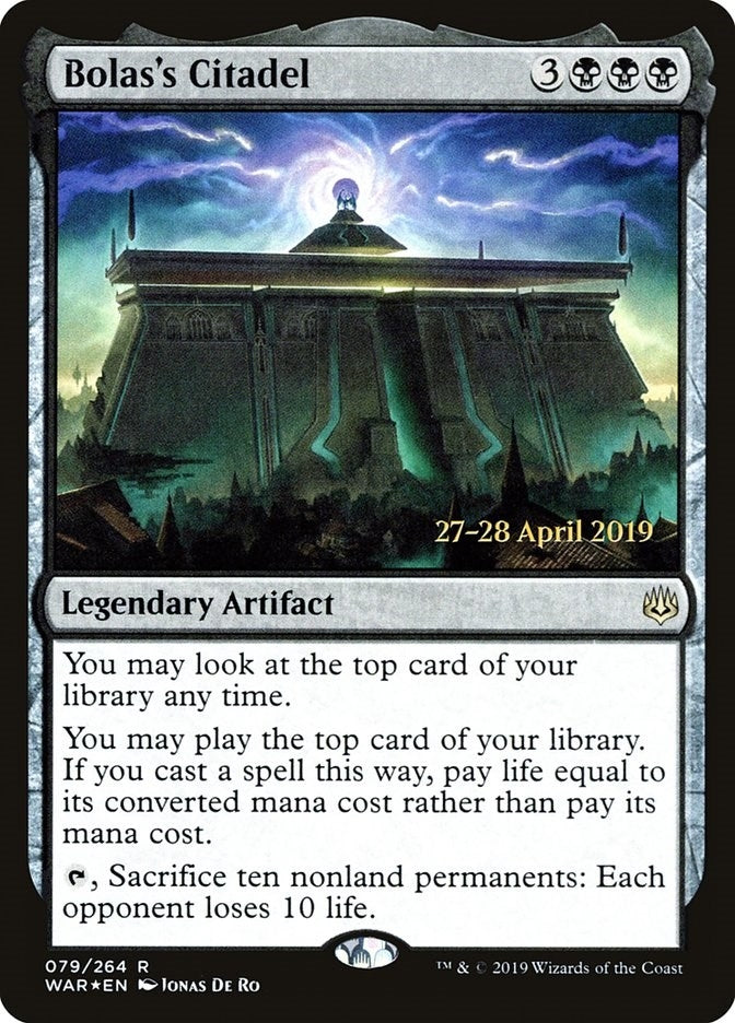 Image for Bolas's Citadel (79) [Prerelease Cards] - Magic: The Gathering