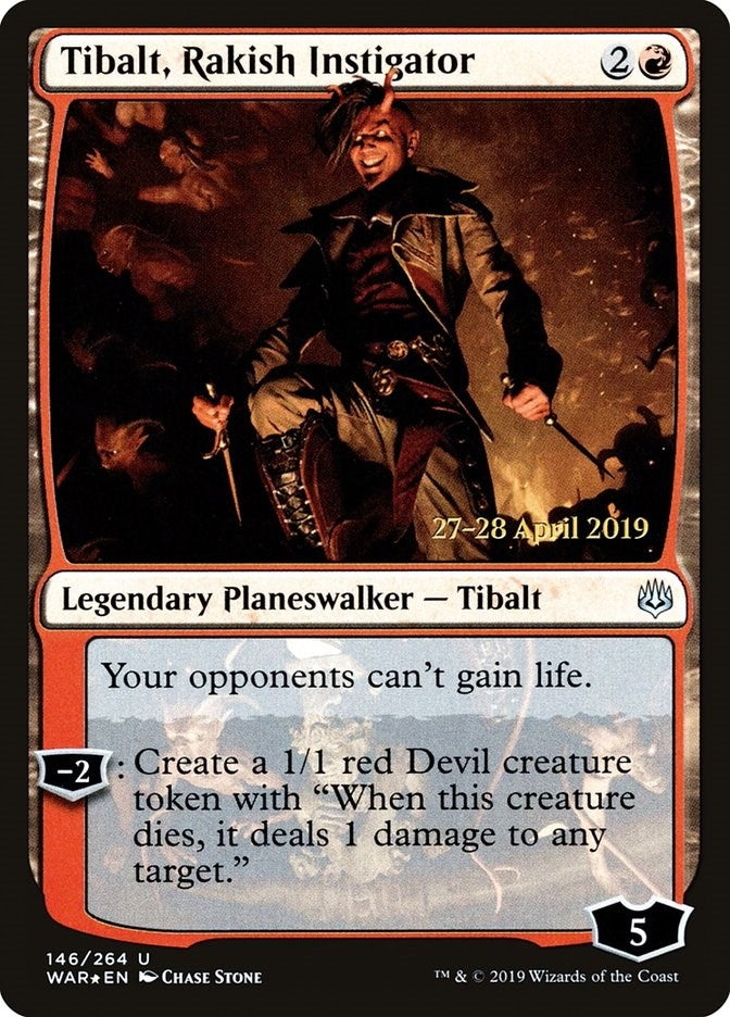 Image for Tibalt, Rakish Instigator (146) [Prerelease Cards] - Magic: The Gathering