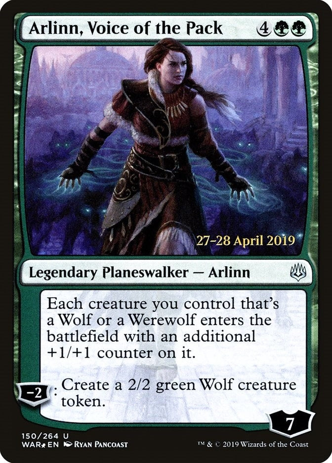 Image for Arlinn, Voice of the Pack (150) [Prerelease Cards] - Magic: The Gathering