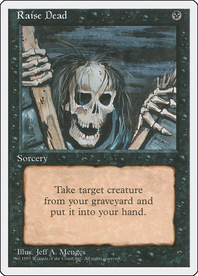 Image for Raise Dead [Fourth Edition] - Magic: The Gathering