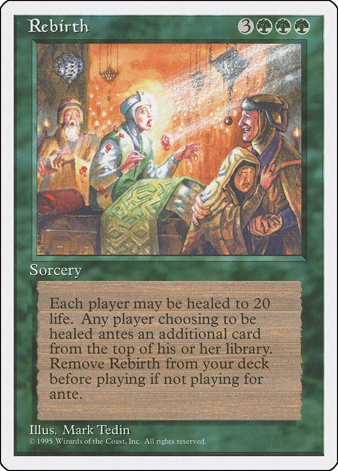Image for Rebirth [Fourth Edition] - Magic: The Gathering