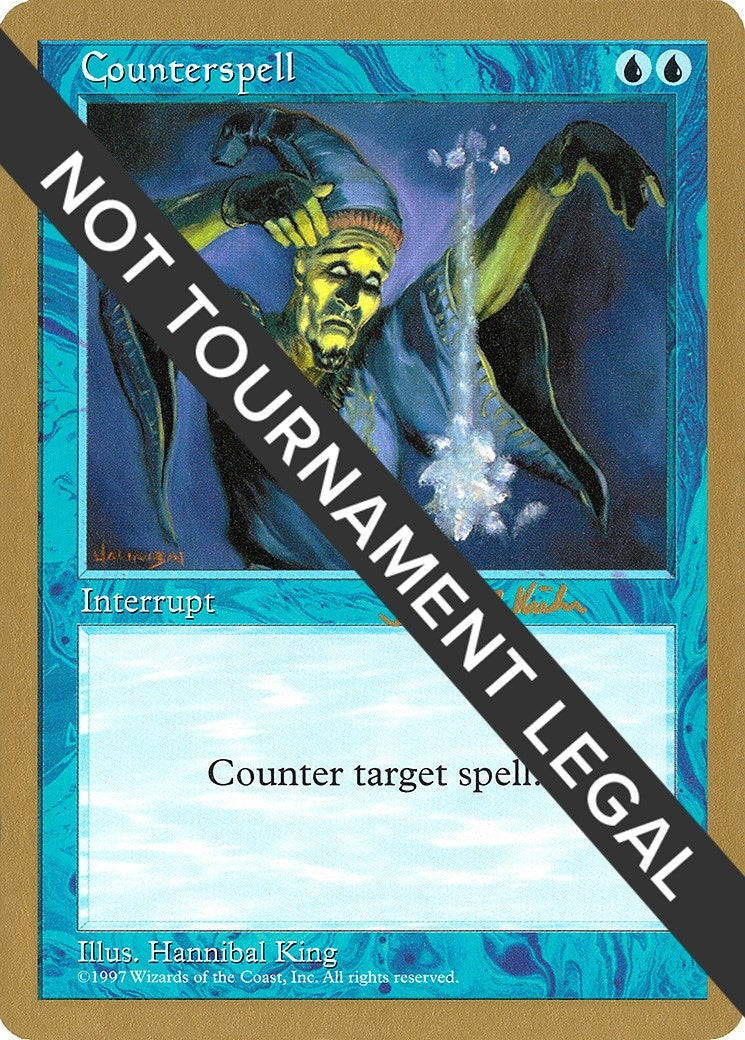 Image for Counterspell - 1997 Janosch Kuhn (5ED) [World Championship Decks] - Magic: The Gathering