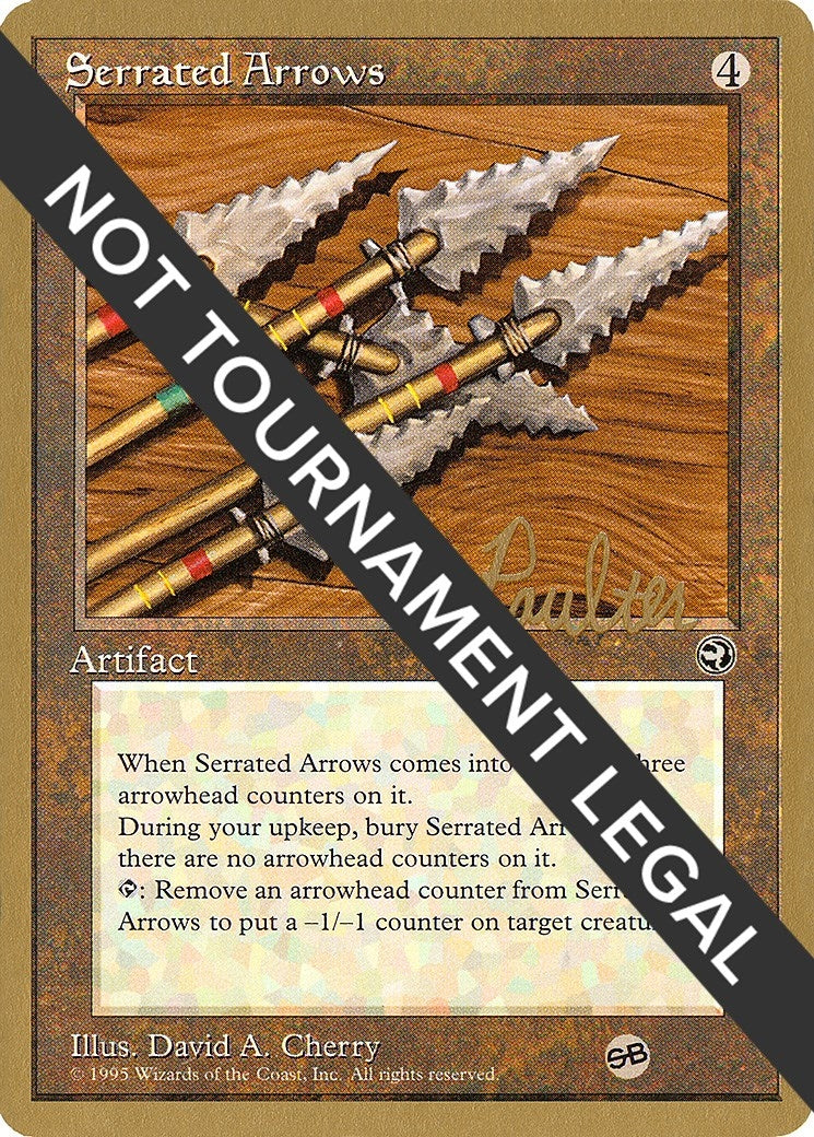 Image for Serrated Arrows - 1996 Preston Poulter (HML) (SB) [World Championship Decks] - Magic: The Gathering