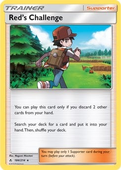 Image for Red's Challenge - 184/214 (SM - Unbroken Bonds) (184/214) [Deck Exclusives] - Pokemon