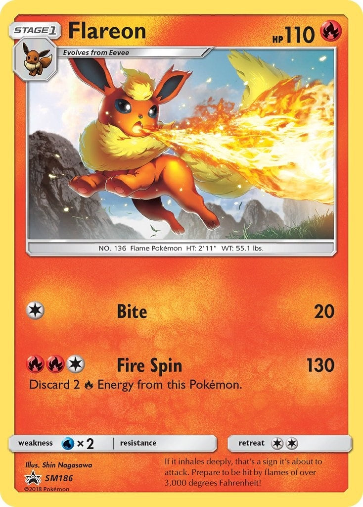 Image for Flareon - SM186 (Let's Play, Eevee!) (SM186) [SM Promos] - Pokemon