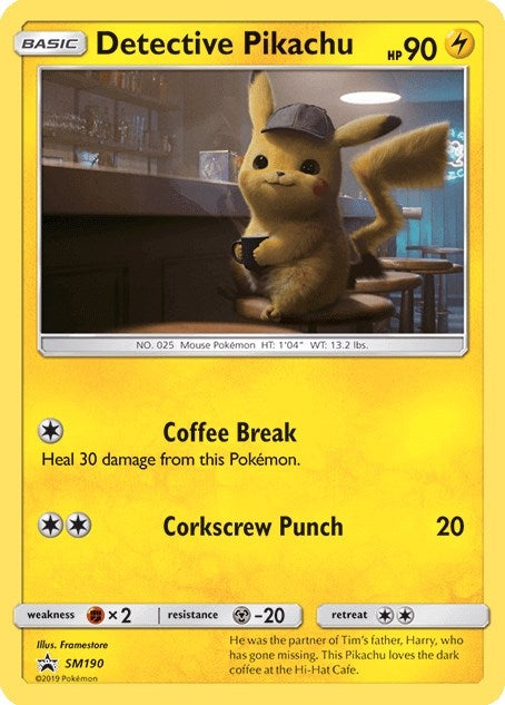 Image for Detective Pikachu - SM190 (SM190) [SM Promos] - Pokemon