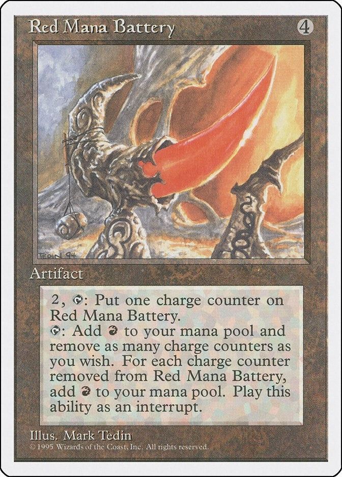 Image for Red Mana Battery [Fourth Edition] - Magic: The Gathering