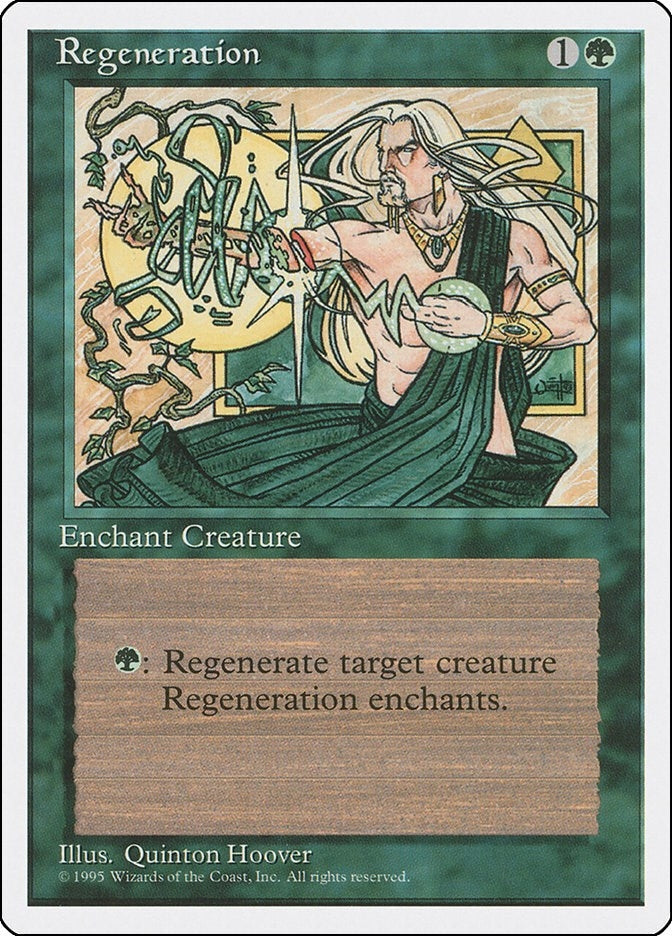 Image for Regeneration [Fourth Edition] - Magic: The Gathering