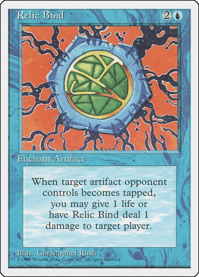 Image for Relic Bind [Fourth Edition] - Magic: The Gathering