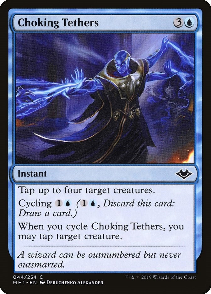 Image for Choking Tethers (44) [Modern Horizons] - Magic: The Gathering