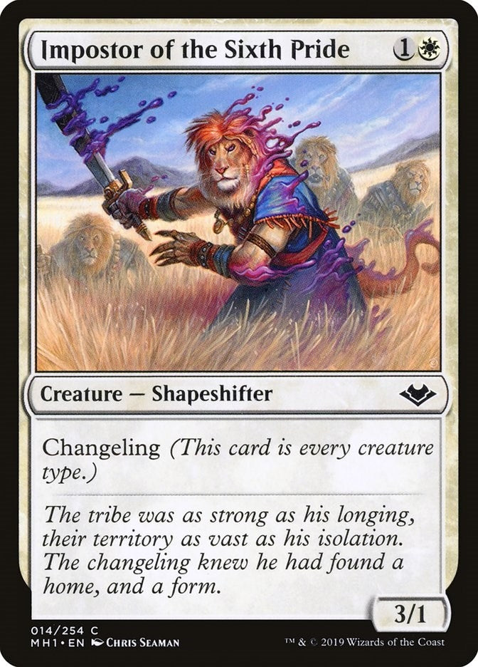 Image for Impostor of the Sixth Pride (14) [Modern Horizons] - Magic: The Gathering