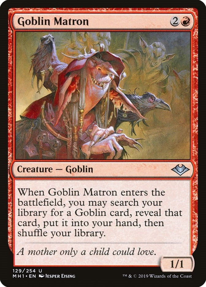 Image for Goblin Matron (129) [Modern Horizons] - Magic: The Gathering