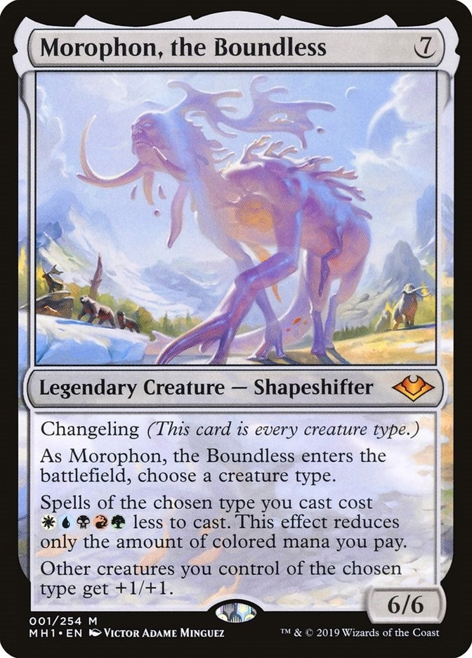 Image for Morophon, the Boundless (1) [Modern Horizons] - Magic: The Gathering