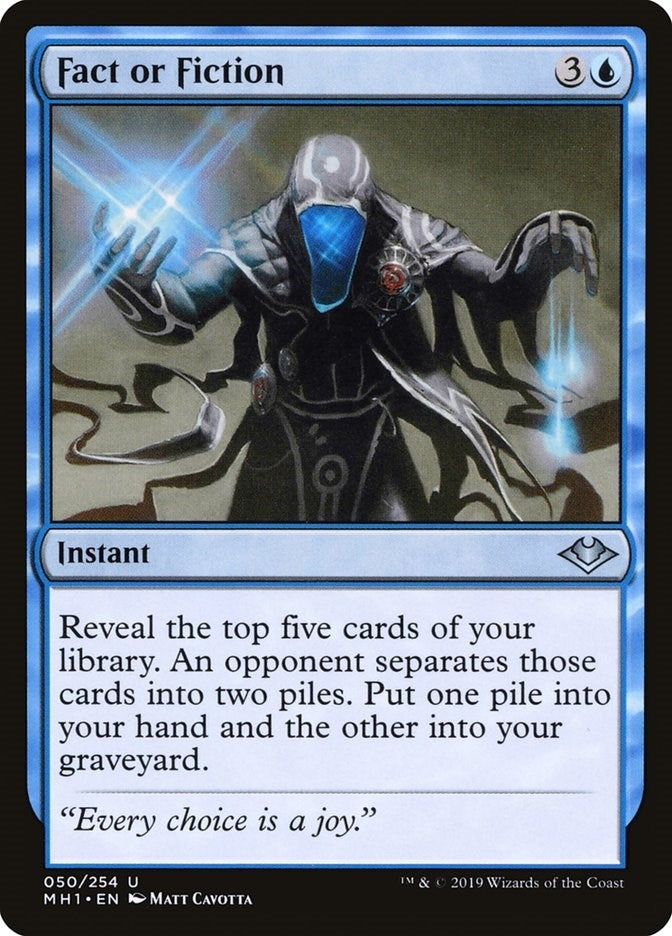 Image for Fact or Fiction (50) [Modern Horizons] - Magic: The Gathering