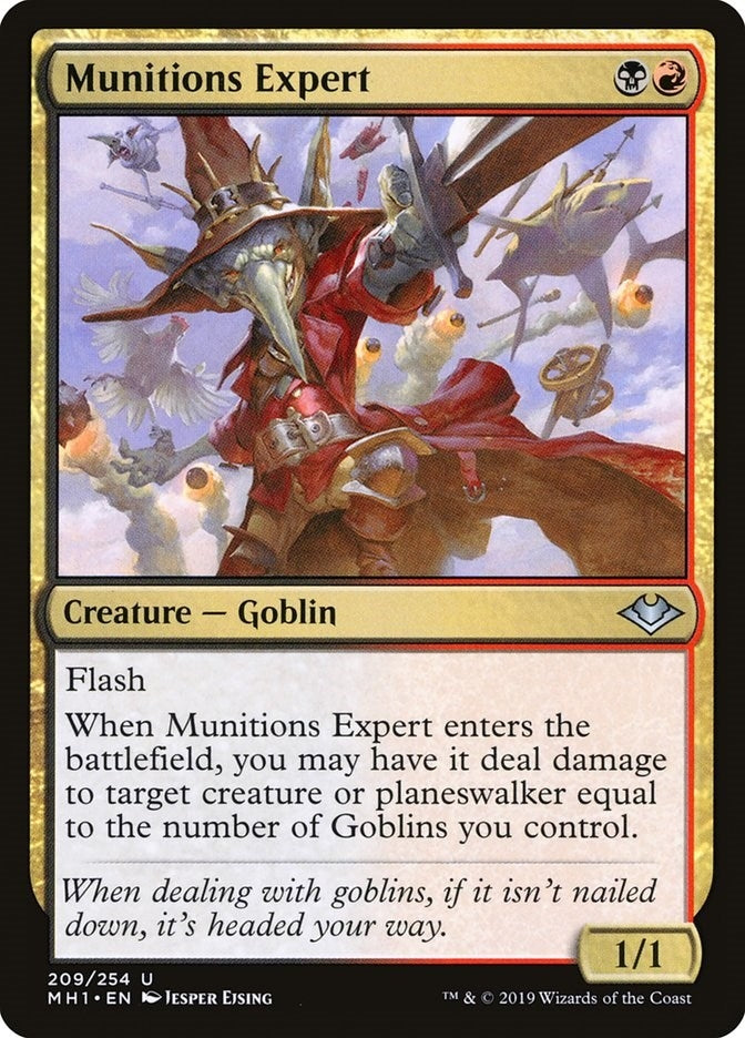 Image for Munitions Expert (209) [Modern Horizons] - Magic: The Gathering