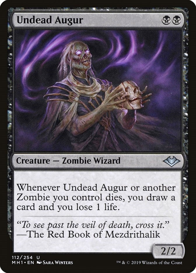 Image for Undead Augur (112) [Modern Horizons] - Magic: The Gathering