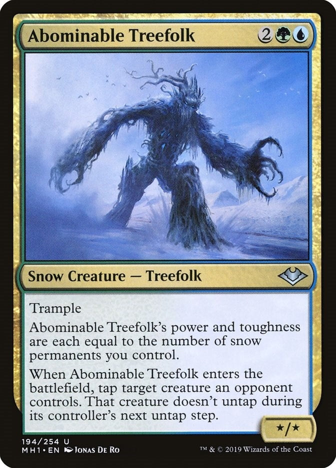 Image for Abominable Treefolk (194) [Modern Horizons] - Magic: The Gathering