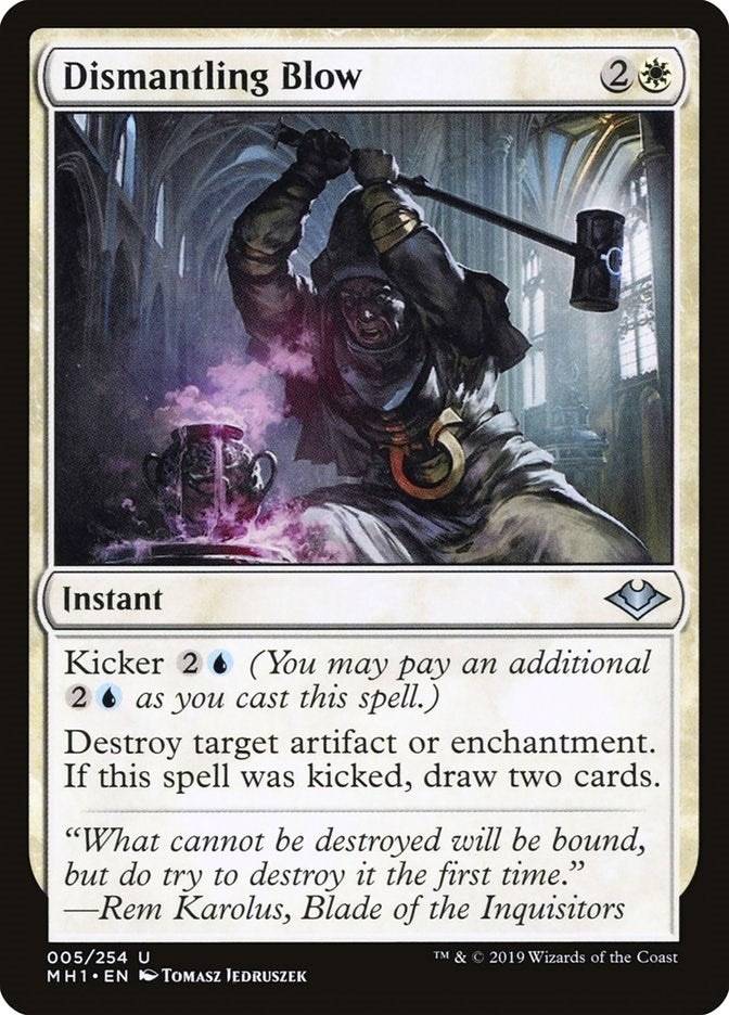 Image for Dismantling Blow (5) [Modern Horizons] - Magic: The Gathering