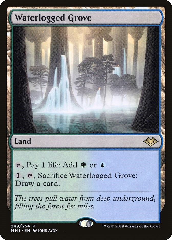 Image for Waterlogged Grove (249) [Modern Horizons] - Magic: The Gathering