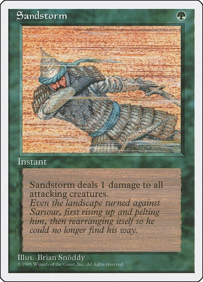 Image for Sandstorm [Fourth Edition] - Magic: The Gathering