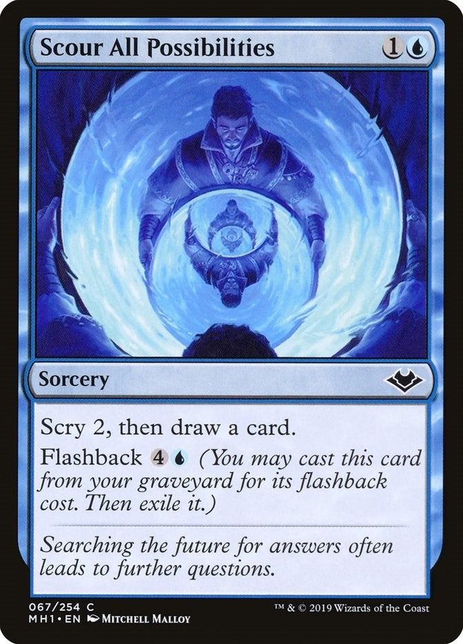 Image for Scour All Possibilities (67) [Modern Horizons] - Magic: The Gathering