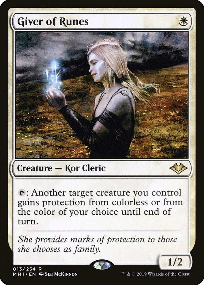 Image for Giver of Runes (13) [Modern Horizons] - Magic: The Gathering