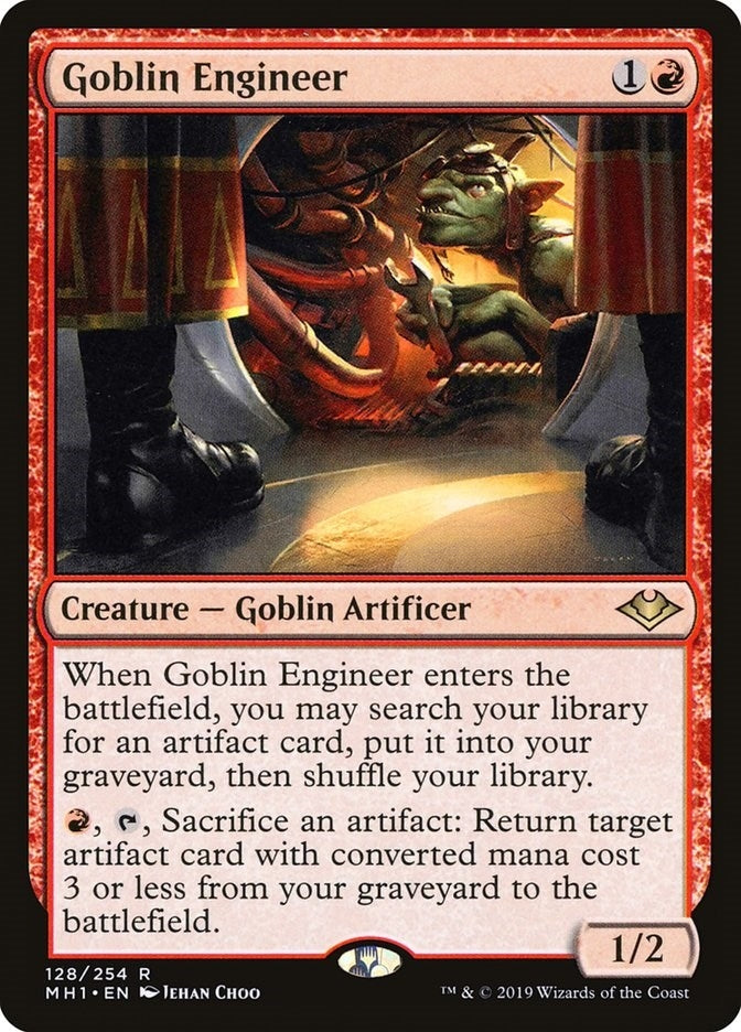 Image for Goblin Engineer (128) [Modern Horizons] - Magic: The Gathering