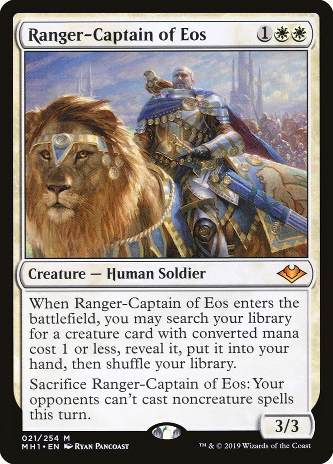 Image for Ranger-Captain of Eos (21) [Modern Horizons] - Magic: The Gathering