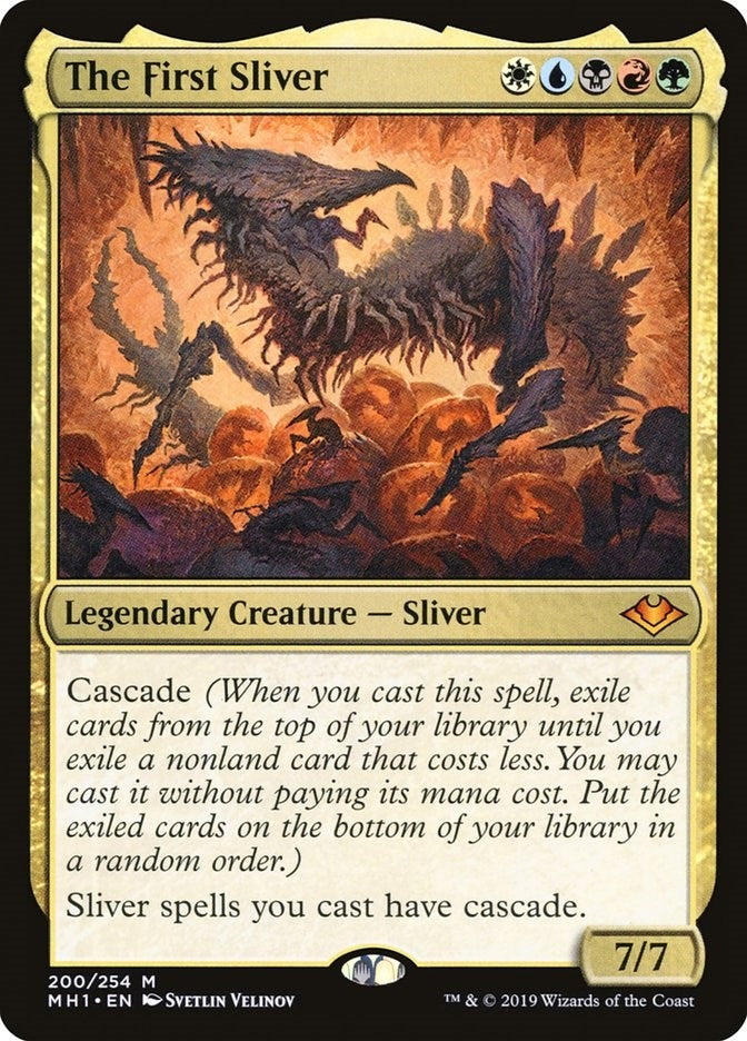 Image for The First Sliver (200) [Modern Horizons] - Magic: The Gathering