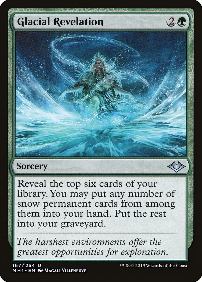 Image for Glacial Revelation (167) [Modern Horizons] - Magic: The Gathering