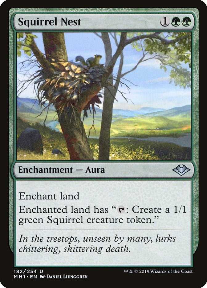 Image for Squirrel Nest (182) [Modern Horizons] - Magic: The Gathering