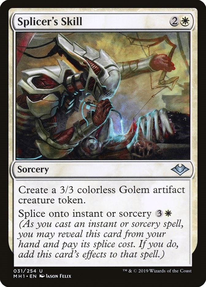 Image for Splicer's Skill (31) [Modern Horizons] - Magic: The Gathering
