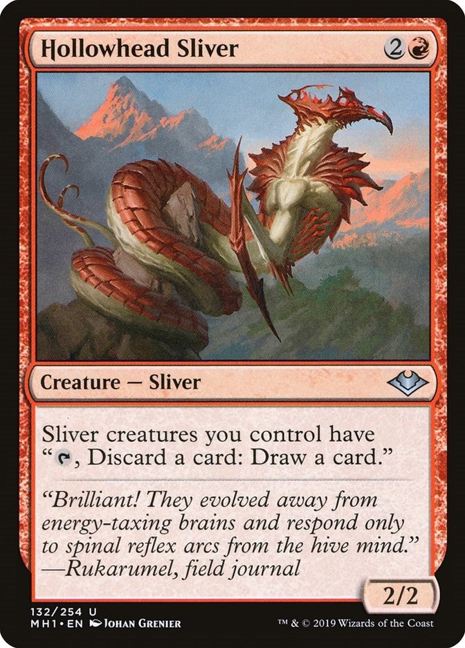 Image for Hollowhead Sliver (132) [Modern Horizons] - Magic: The Gathering