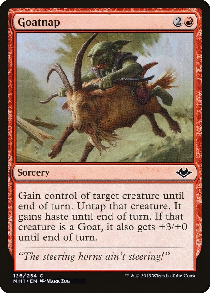 Image for Goatnap (126) [Modern Horizons] - Magic: The Gathering