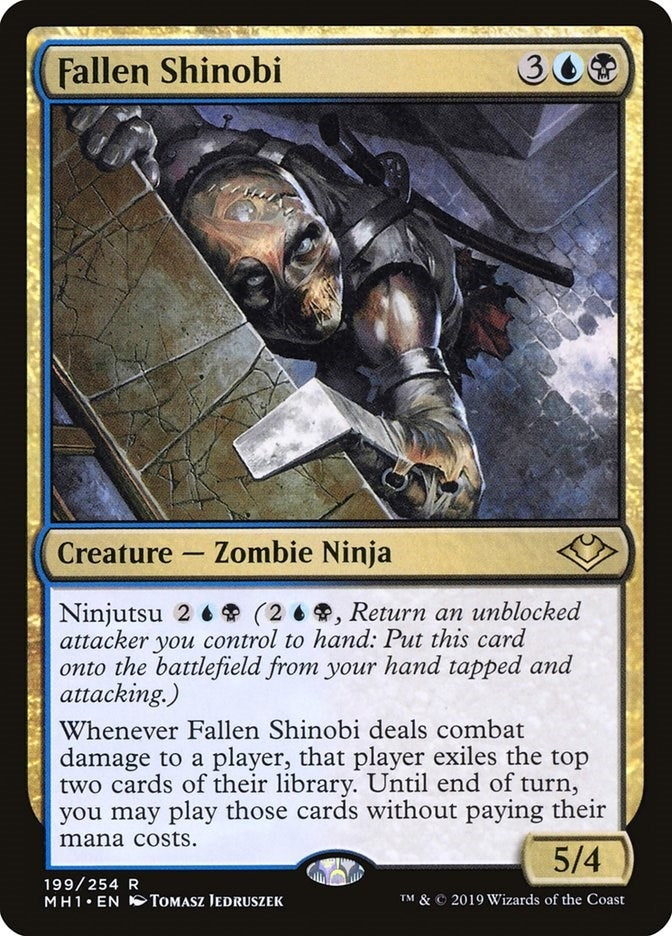 Image for Fallen Shinobi (199) [Modern Horizons] - Magic: The Gathering