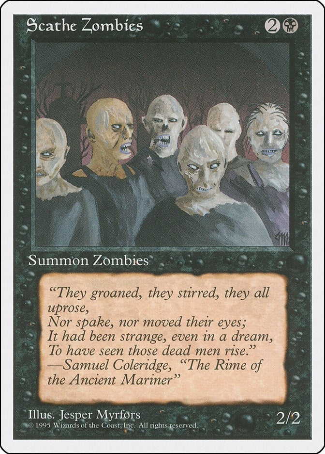 Image for Scathe Zombies [Fourth Edition] - Magic: The Gathering