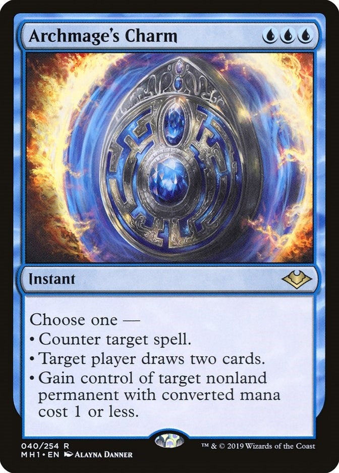 Image for Archmage's Charm (40) [Modern Horizons] - Magic: The Gathering