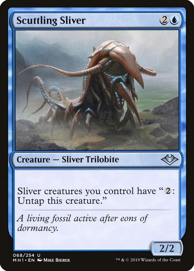 Image for Scuttling Sliver (68) [Modern Horizons] - Magic: The Gathering
