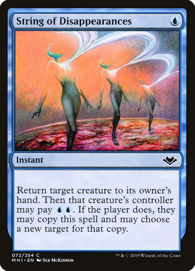 Image for String of Disappearances (72) [Modern Horizons] - Magic: The Gathering