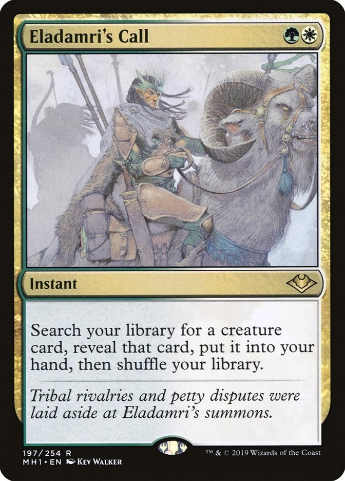 Image for Eladamri's Call (197) [Modern Horizons] - Magic: The Gathering