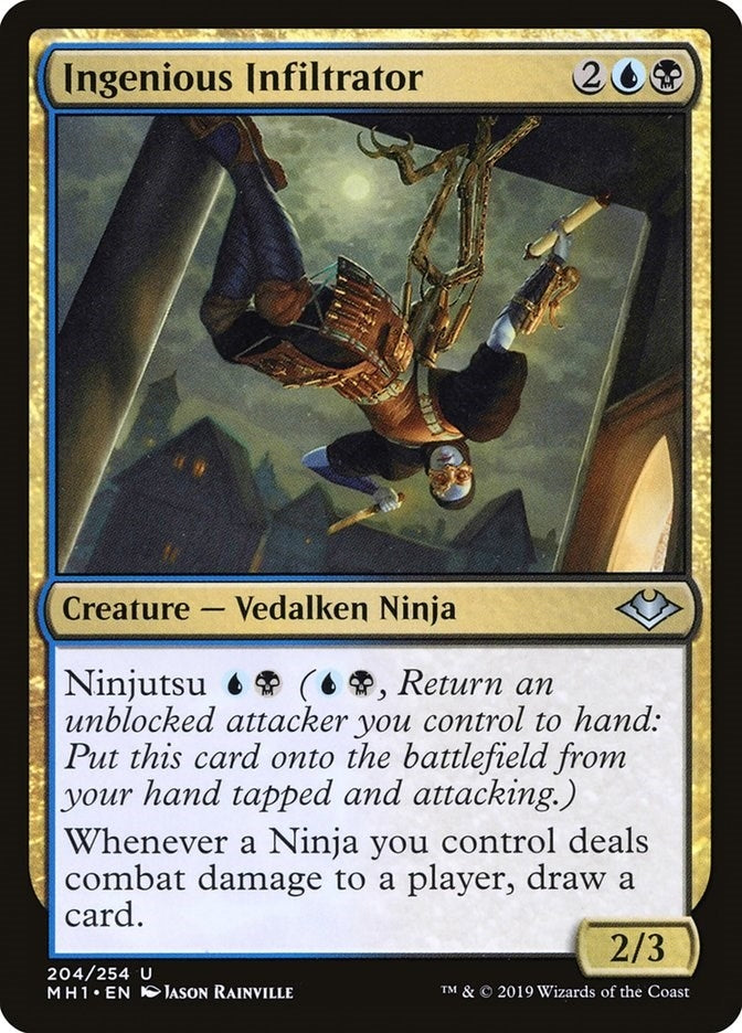 Image for Ingenious Infiltrator (204) [Modern Horizons] - Magic: The Gathering