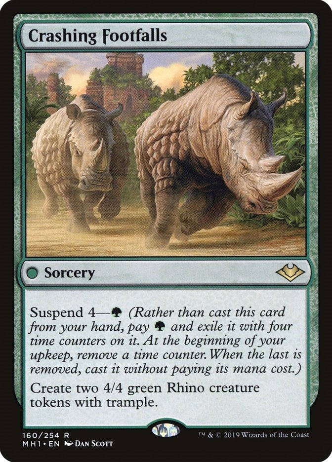Image for Crashing Footfalls (160) [Modern Horizons] - Magic: The Gathering