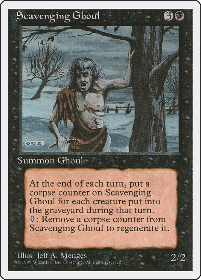 Image for Scavenging Ghoul [Fourth Edition] - Magic: The Gathering