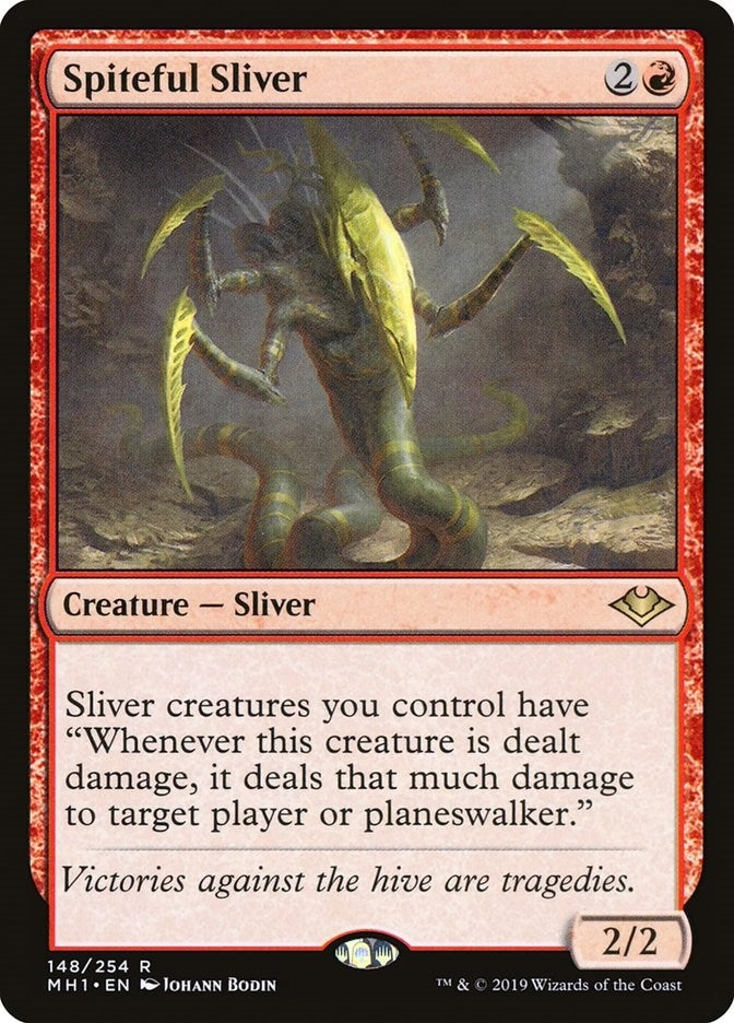 Image for Spiteful Sliver (148) [Modern Horizons] - Magic: The Gathering