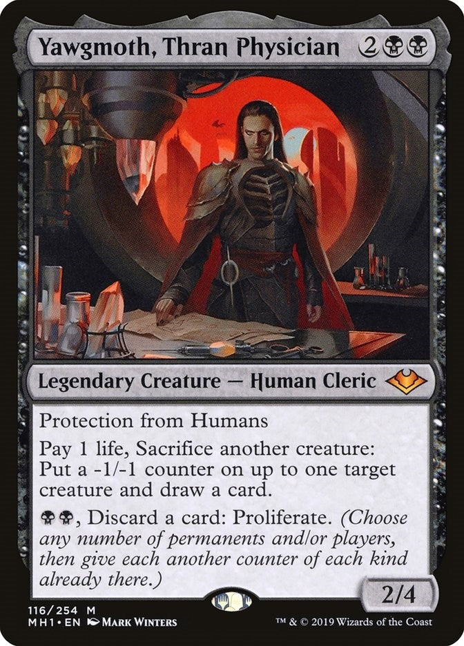 Image for Yawgmoth, Thran Physician (116) [Modern Horizons] - Magic: The Gathering