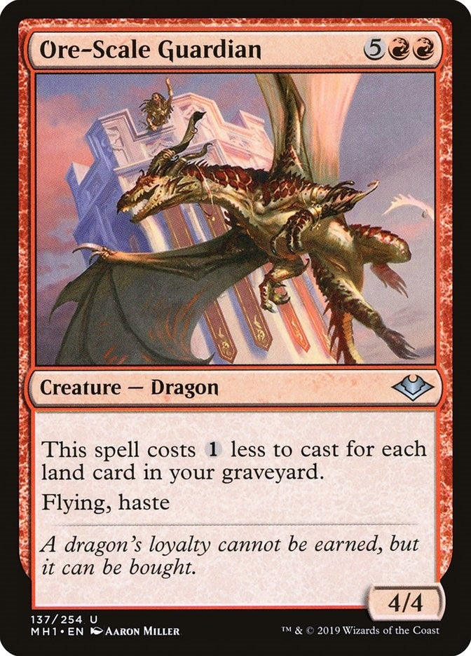 Image for Ore-Scale Guardian (137) [Modern Horizons] - Magic: The Gathering