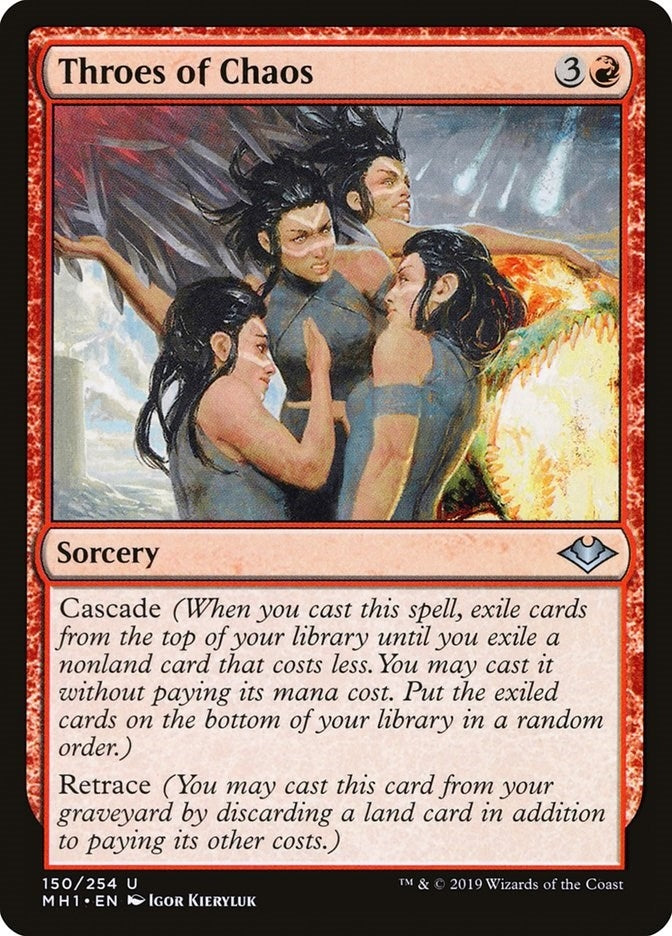Image for Throes of Chaos (150) [Modern Horizons] - Magic: The Gathering