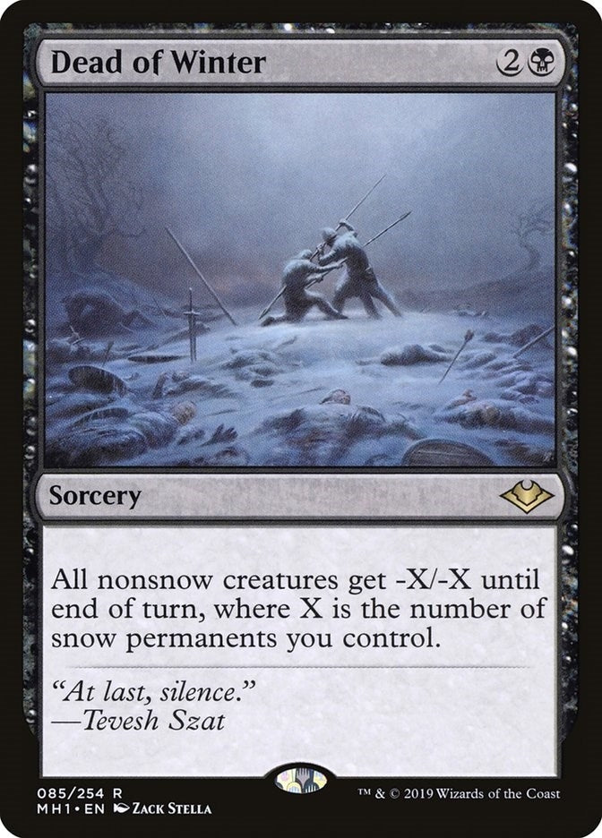Image for Dead of Winter (85) [Modern Horizons] - Magic: The Gathering